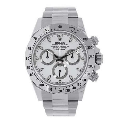 2016 rolex daytona white face|Rolex daytona 116520 40 mm.